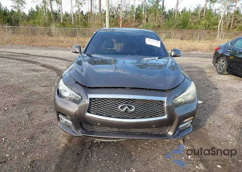 2014 Infiniti Q50 Premium из США, поврежденный, VIN JN1BV7AR4EM692556